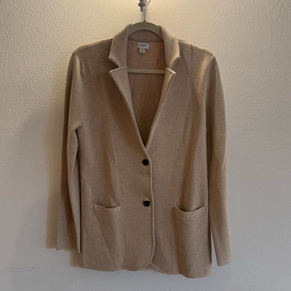 J. Crew Classic Tan Blazer